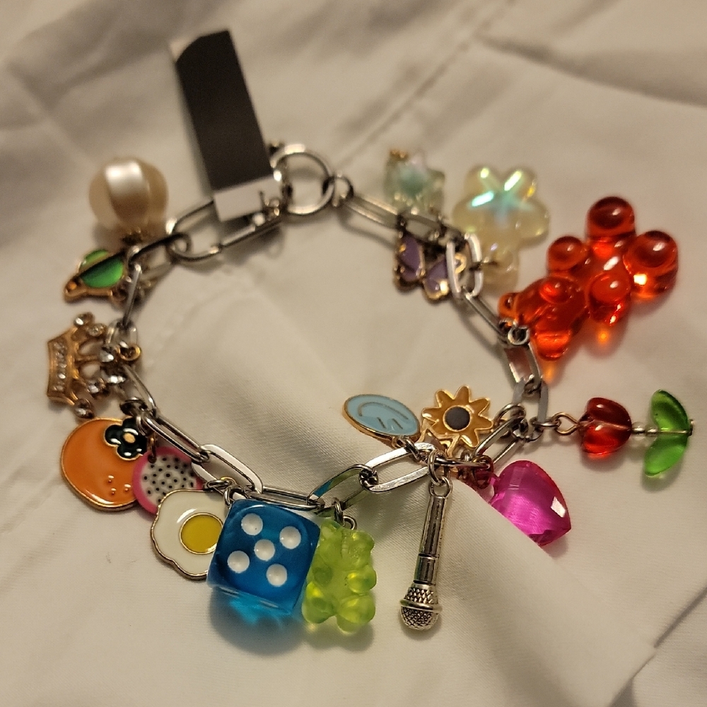 Colorful Charm Bracelet